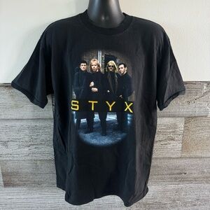 Vintage Styx 1997 Grand Illusions Tour shirt Size XL (I0)